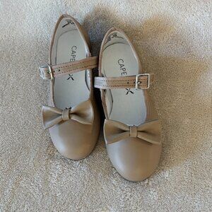CAPEZIO GIRL'S MARY JANE TAP SHOES in color Caramel Size 10M Toddler